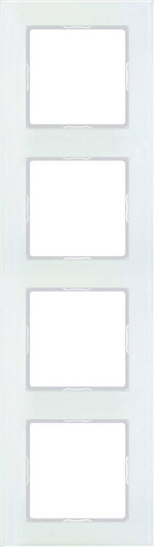 Jung 4fach Rahmen A creation Weiß (matt) AC584GLWMT 1St.