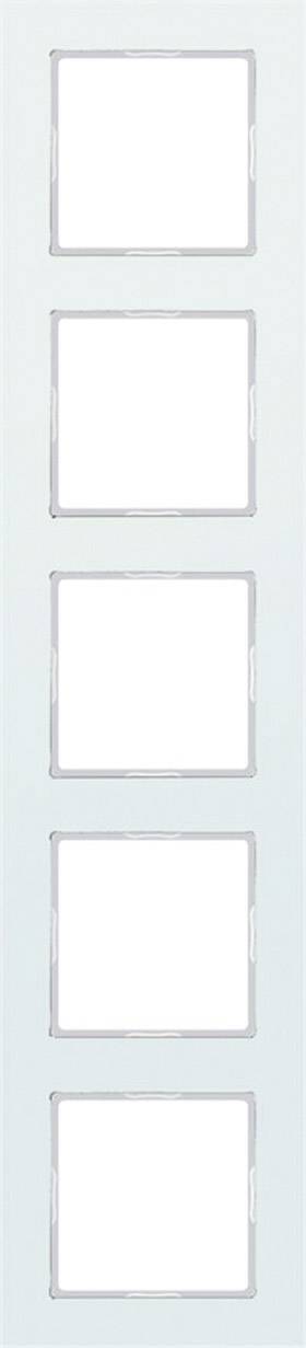 Jung 5fach Rahmen A creation Weiß (matt) AC585GLWMT 1St.