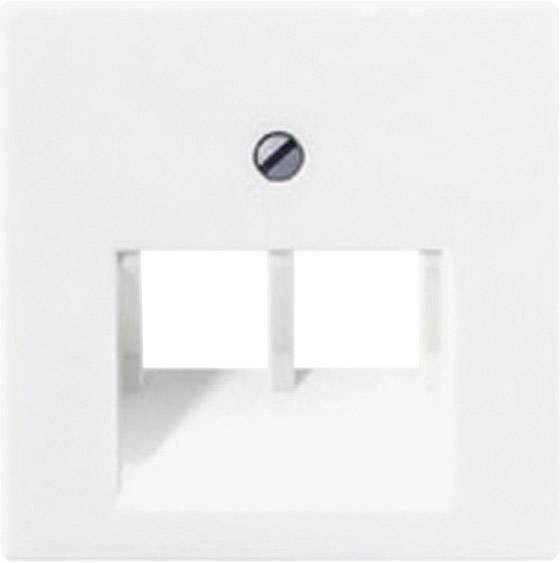 Jung Abdeckung UAE-/IAE-/ISDN-Steckdose AS 500 Alpinweiß A569-2BFPLUAWW 1 St.