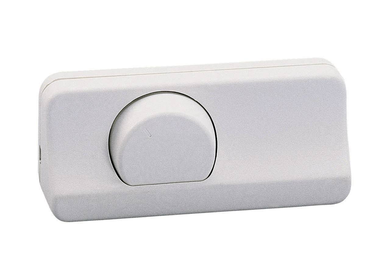 Ehmann 2060C0000 Schnurdimmer Weiß Schaltleistung (min.) 40W Schaltleistung (max.) 200W 1St.