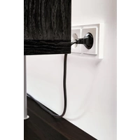 EVOline 1510.0000.0300 Schutzkontakt-Flachstecker Kunststoff mit Aussteckhilfe 230V Weiß IP20 EVOline 1510.0000.0300 Schutzkontakt-Flachstecker Kunststoff mit Aussteckhilfe 230V Weiß IP20