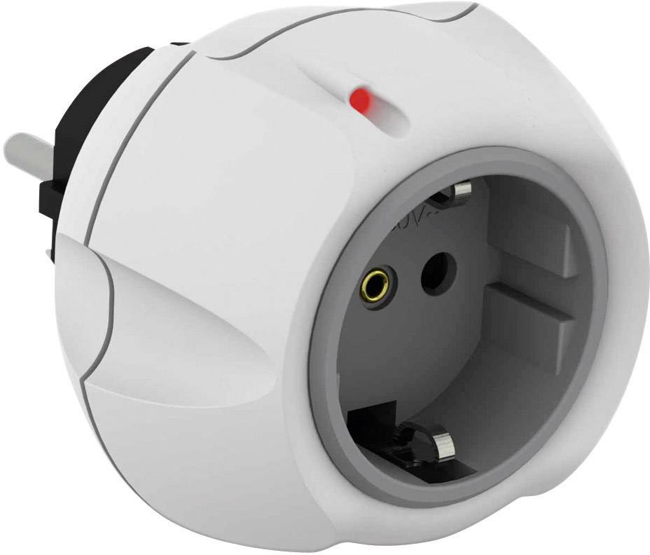 Ehmann 0460x0500 Überspannungsschutz-Zwischenstecker Weiß