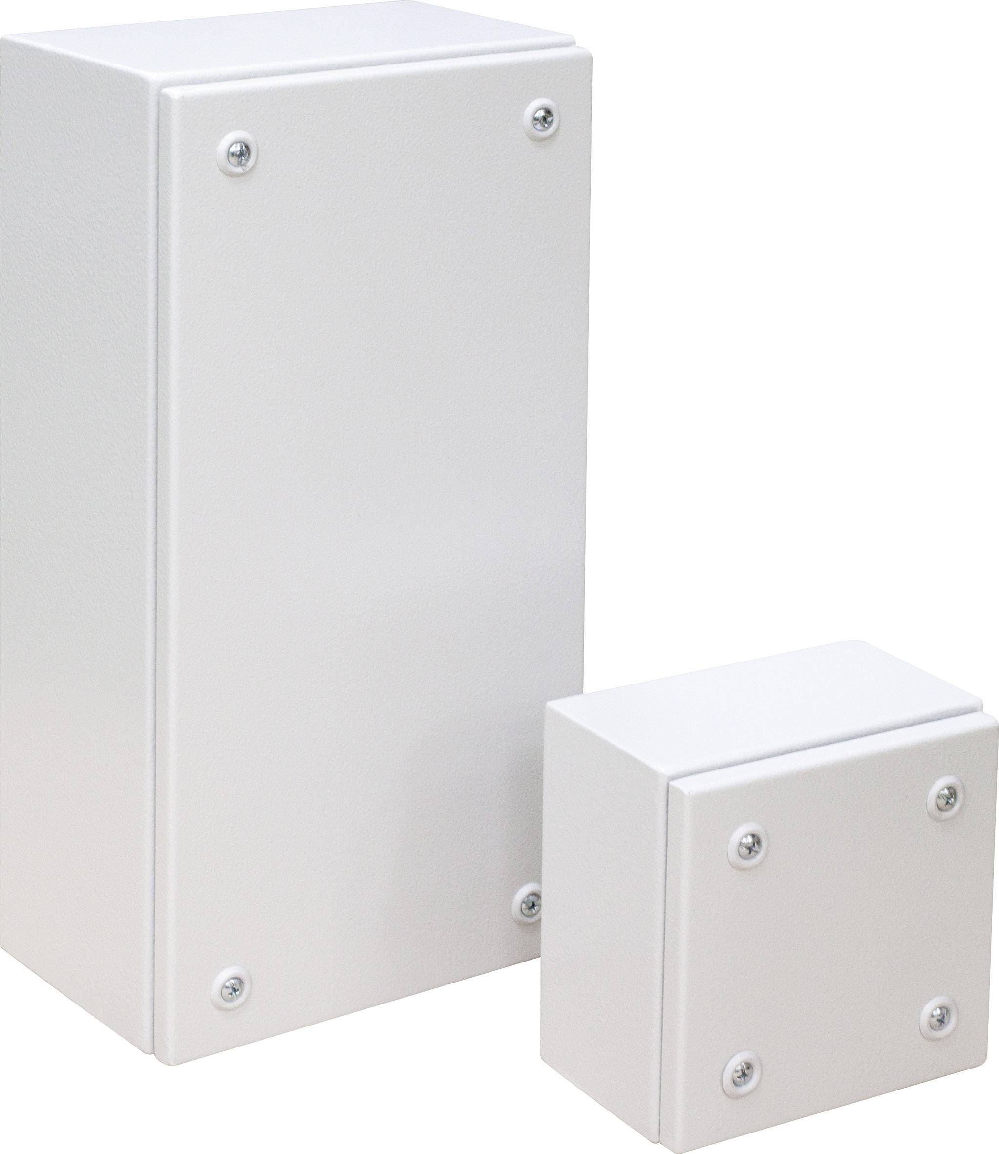 IDE 26105 Installations-Gehäuse, Wand-Gehäuse 300 x 200 x 135 Stahlblech Grau 1St.