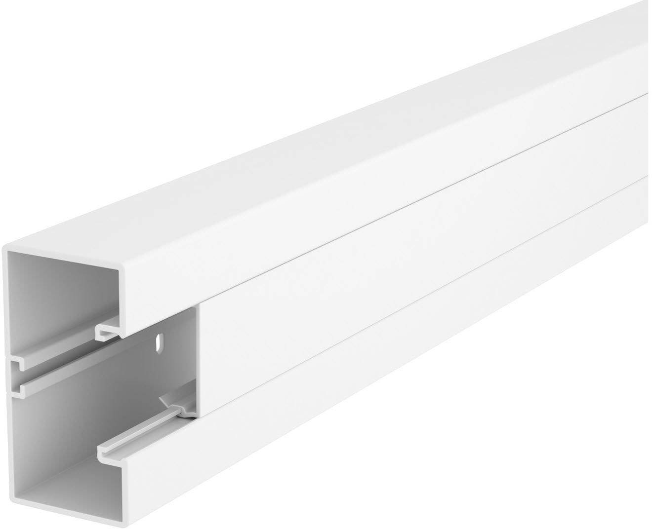 OBO Bettermann 6113000 Geräteeinbaukanal Geräteeinbaukanal (L x B x H) 2000 x 53 x 100mm 1 St. Reinweiß
