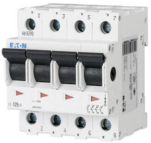 Eaton Hauptschalter 4polig 63 A 4 Öffner, 4 Schließer 240 V/AC 276277