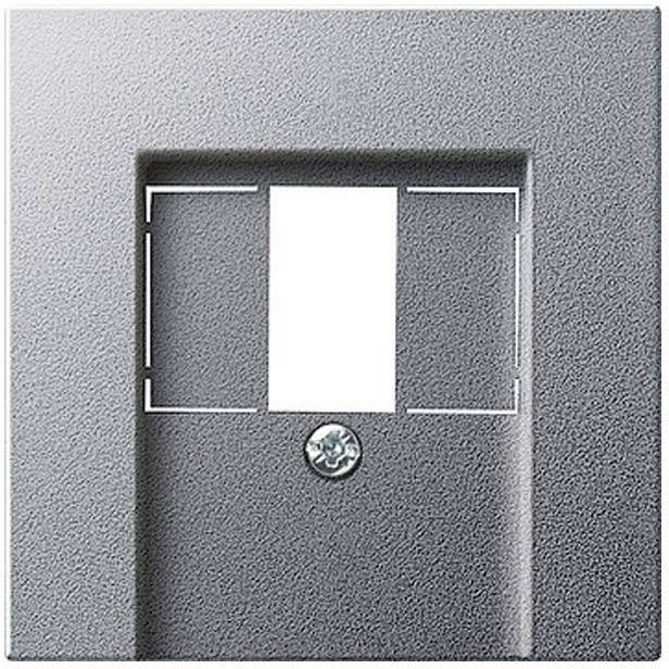 Gira Zentralplatte TAE alu 027626