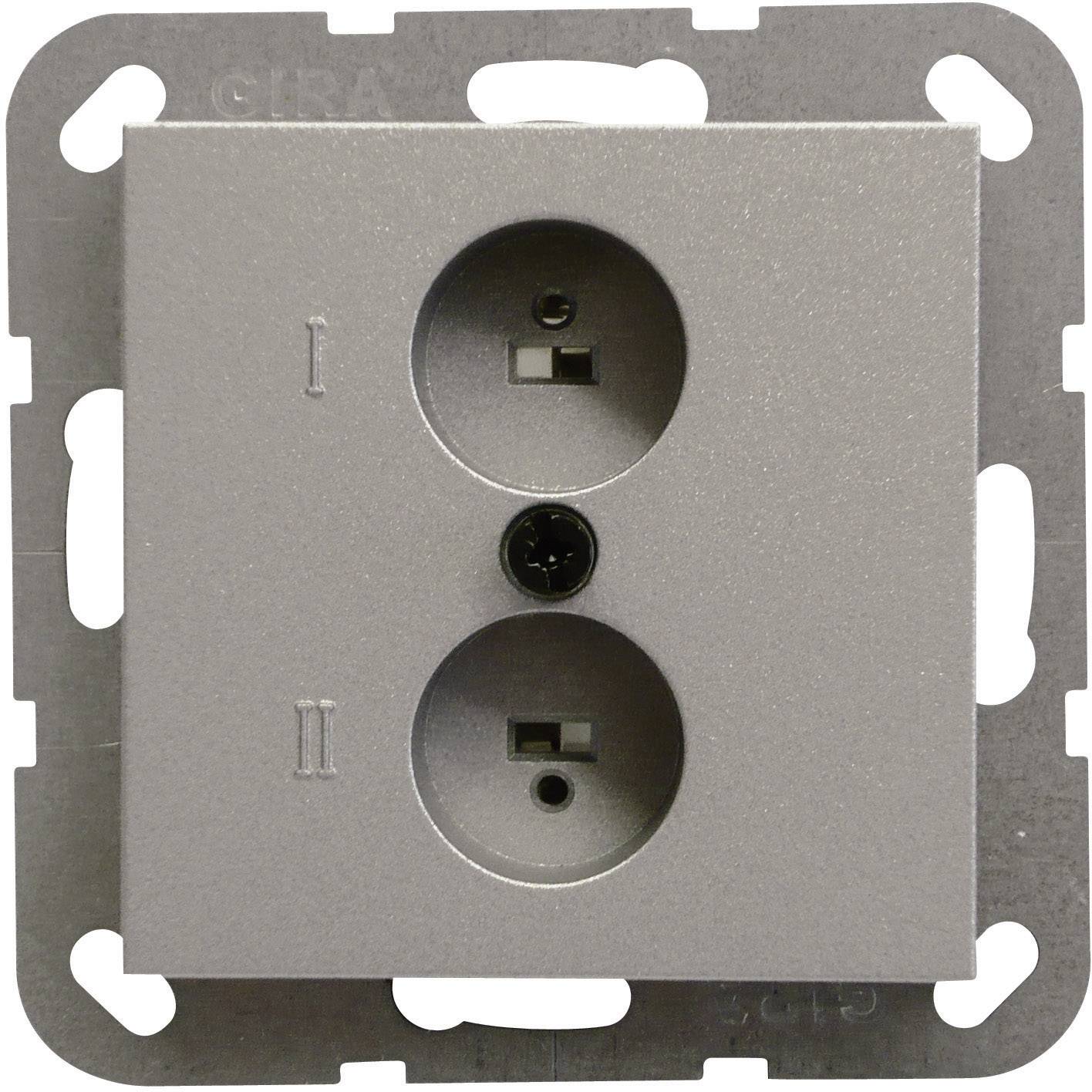 GIRA Einsatz Lautsprecher-Steckdose System 55, Standard 55, E2, Event, Event Klar, Event Opak, Esprit, ClassiX Aluminium 0402 26 1 St.