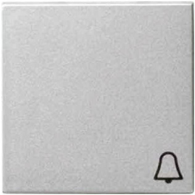 GIRA Abdeckung Symbolwippe "Klingel" System 55, Standard 55, E2, Event, Event Klar, Event Opak, Esprit, ClassiX Aluminium 0286 26 1 St.