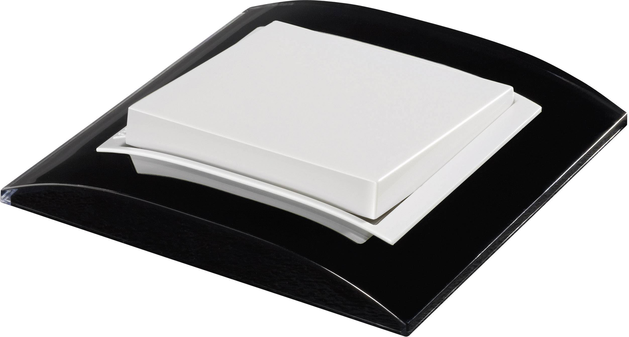 GIRA 1fach Rahmen Event Klar, Standard 55 Schwarz 0211 733 1 St.