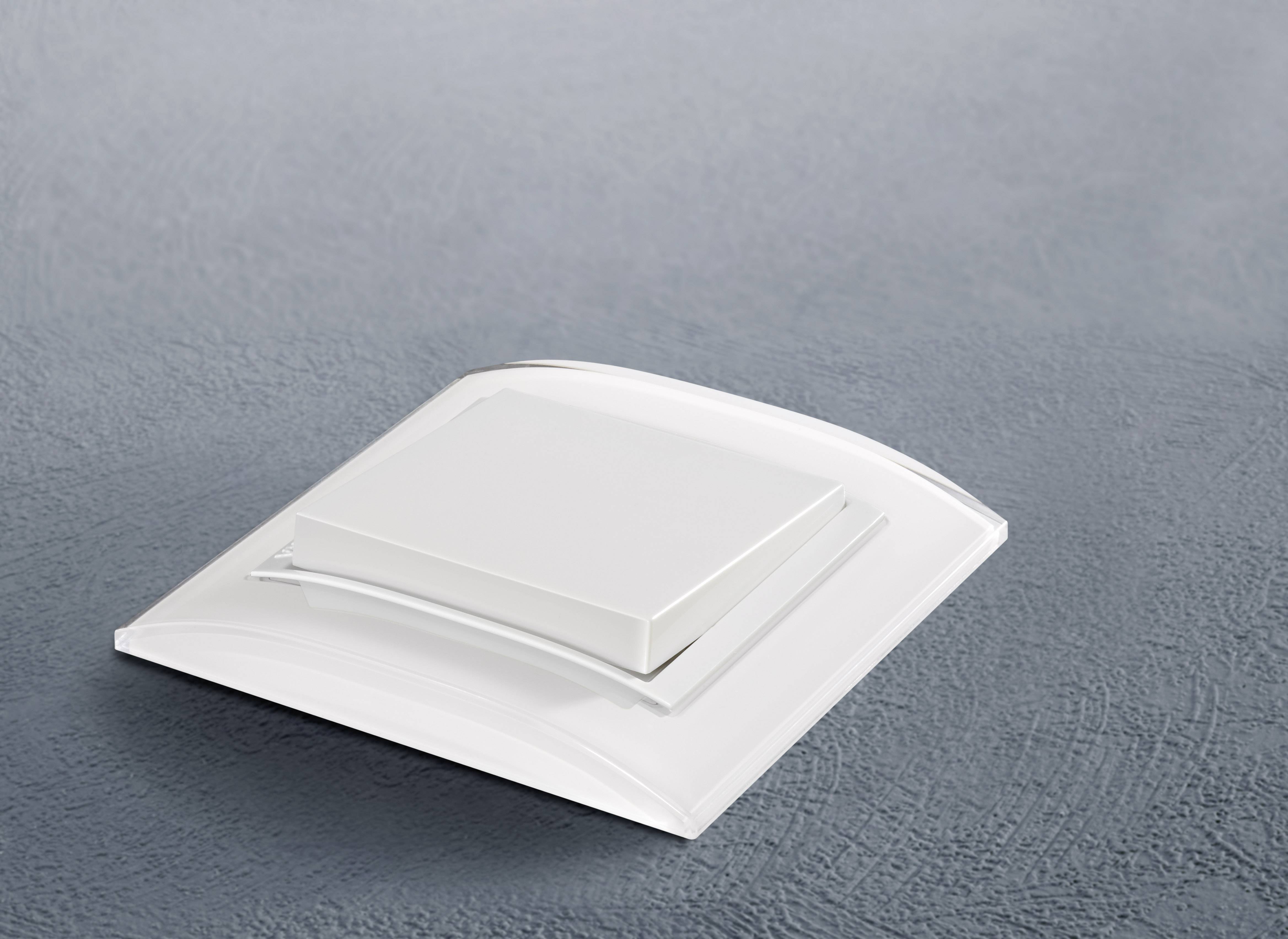 GIRA 1fach Rahmen Event Klar, Standard 55, System 55 Weiß (glänzend) 0211 723 1 St.