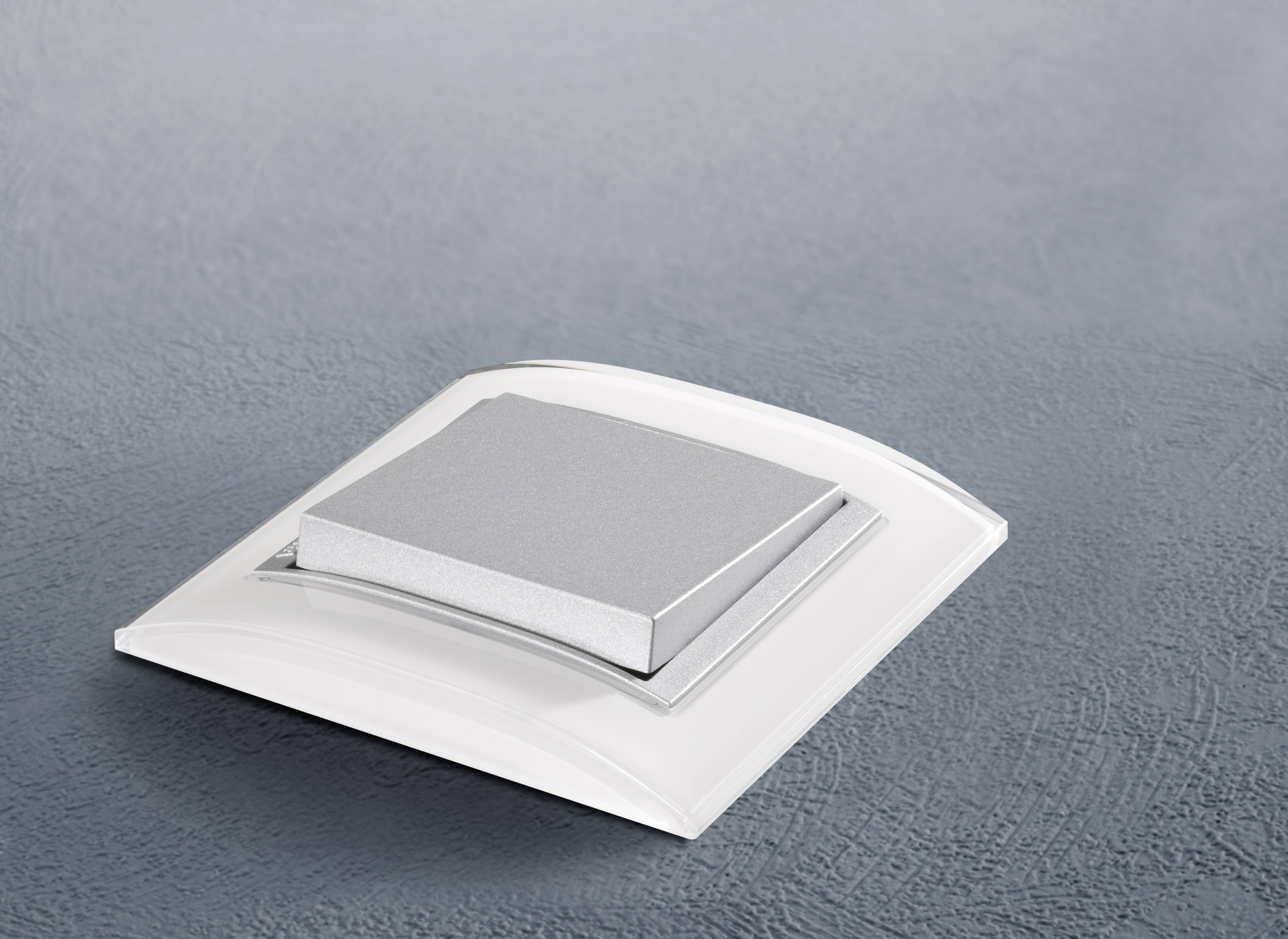 GIRA 1fach Rahmen Event Klar, Standard 55, System 55 Weiß 0211 726 1 St.