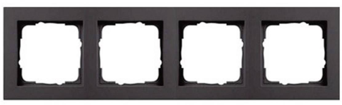GIRA 4fach Rahmen E2, Standard 55 Anthrazit 0214 23 1 St.