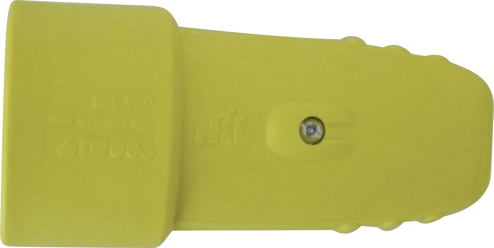 GAO 612016 Schutzkontaktkupplung Gummi 230V Gelb IP20