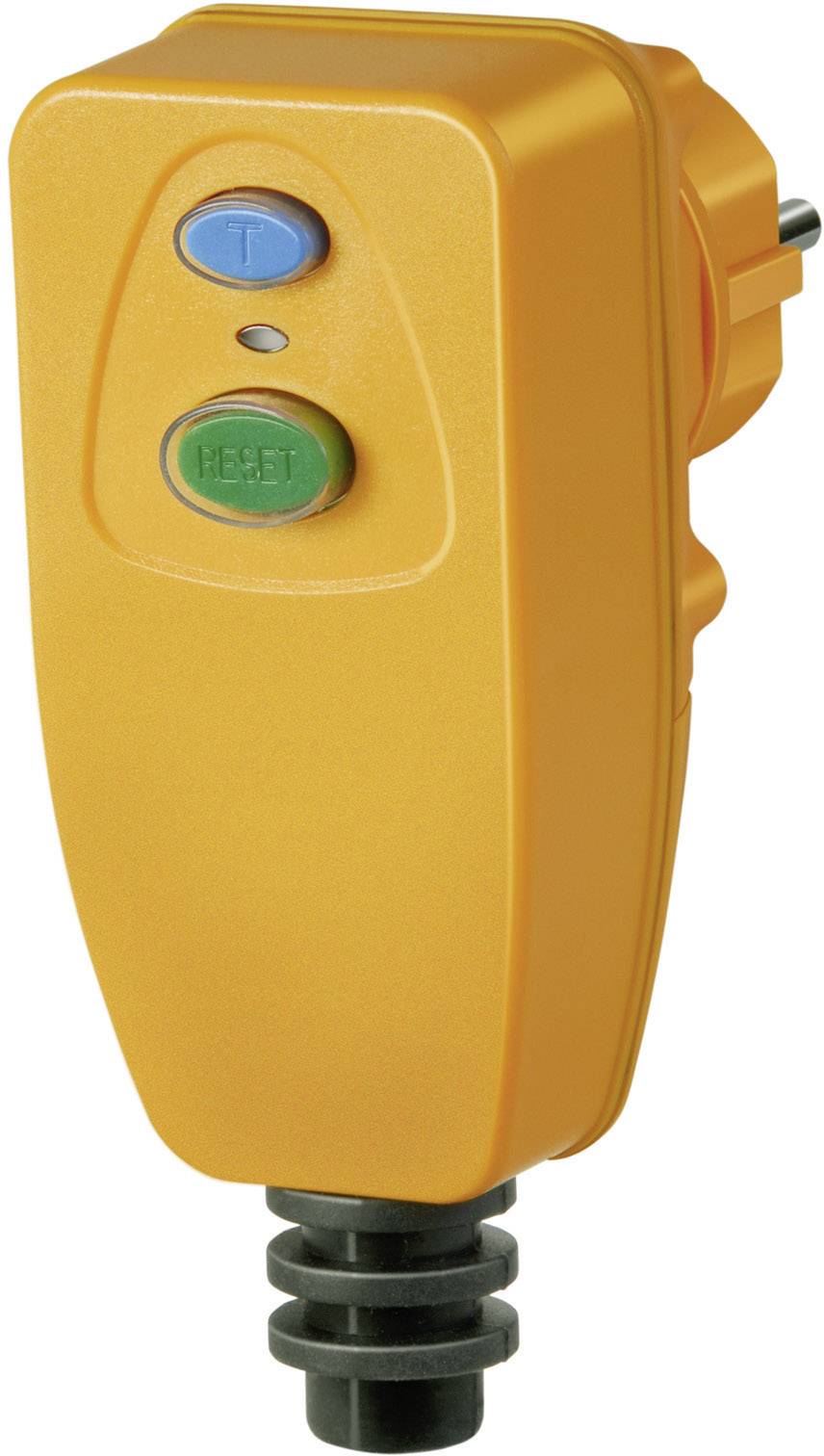 Brennenstuhl 1290640 Schutzkontakt-Winkelstecker Kunststoff mit PRCD 230 V Gelb IP54