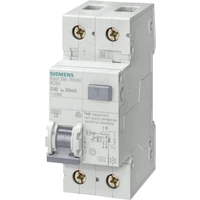 Siemens 5SU13567KK13 FI-Schutzschalter 1polig 13A 0.03A 230V Siemens 5SU13567KK13 FI-Schutzschalter 1polig 13A 0.03A 230V