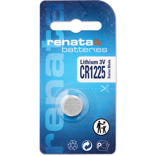 Renata Knopfzelle CR 1225 3 V 48 mAh Lithium CR1225