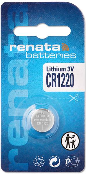 Renata Knopfzelle CR1220 3V 1 St. 35 mAh Lithium CR1220 MFR
