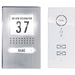 m-e modern-electronics ADV 111 WW Vistadoor Türsprechanlage Kabelgebunden Komplett-Set 1 Familienhaus Edelstahl, Weiß m-e modern-electronics ADV 111 WW Vistadoor Türsprechanlage Kabelgebunden Komplett-Set 1 Familienhaus Edelstahl, Weiß