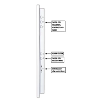 M-e modern-electronics VDV-503 WW Vistadoor Video-Türsprechanlage Kabelgebunden Inneneinheit 1 Familienhaus Weiß M-e modern-electronics VDV-503 WW Vistadoor Video-Türsprechanlage Kabelgebunden Inneneinheit 1 Familienhaus Weiß
