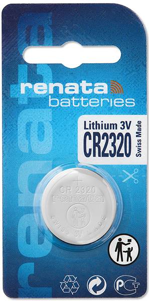 Renata Knopfzelle CR2320 3 V 1 St. 150 mAh Lithium