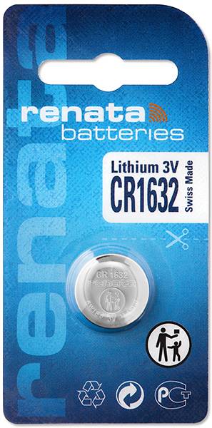 Renata Knopfzelle CR 1632 3 V 1 St. 137 mAh Lithium