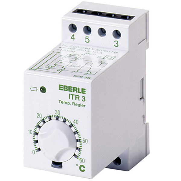 Eberle ITR-3 528 800 Einbauthermostat Hutschiene 0 bis 60°C