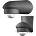 Grothe 94535 Surface-mount PIR motion detector 360 ° Relay Black IP55