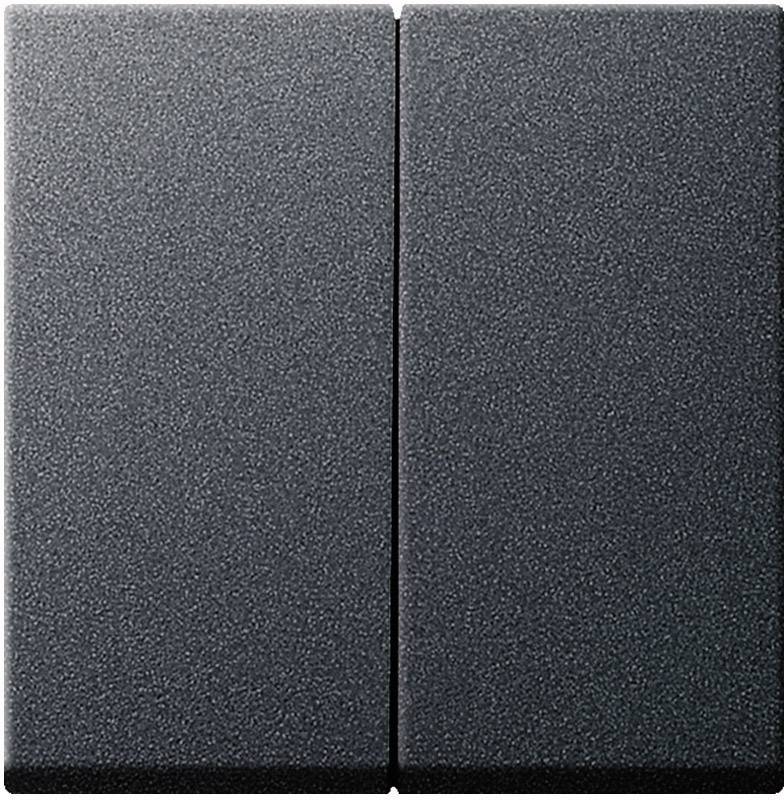 GIRA Abdeckung Serienschalter System 55, Standard 55, E2, Event, Event Klar, Event Opak, Esprit, ClassiX Anthrazit 029528 1 St.