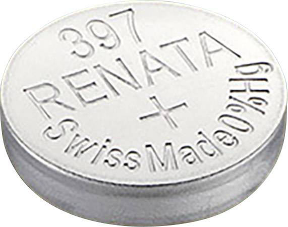 Renata Knopfzelle 397 1.55V 1 St. 32 mAh Silberoxid