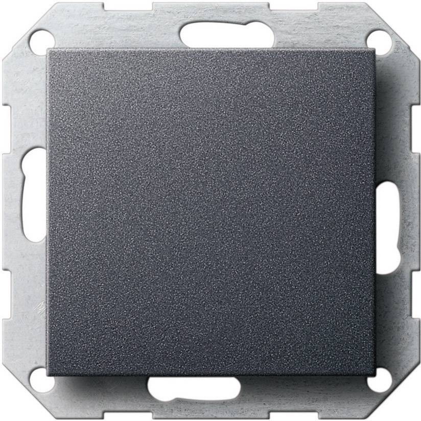 GIRA Abdeckung Blindabdeckung System 55, Standard 55, E2, Event, Event Klar, Event Opak, Esprit, ClassiX Anthrazit 026828 1 St.