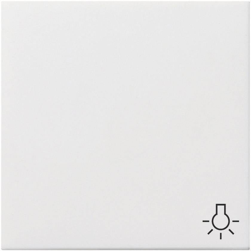 GIRA Abdeckung Symbolwippe "Licht" Flächenschalter Reinweiß 0285112 1 St.