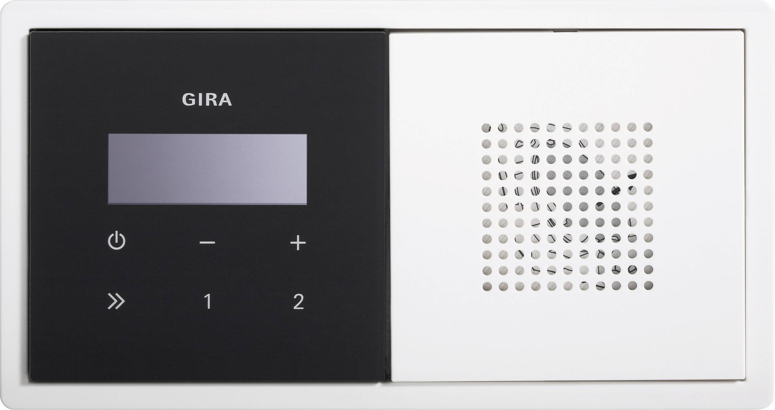 GIRA Einsatz Unterputz-Radio Flächenschalter Reinweiß 2280112 1 St.
