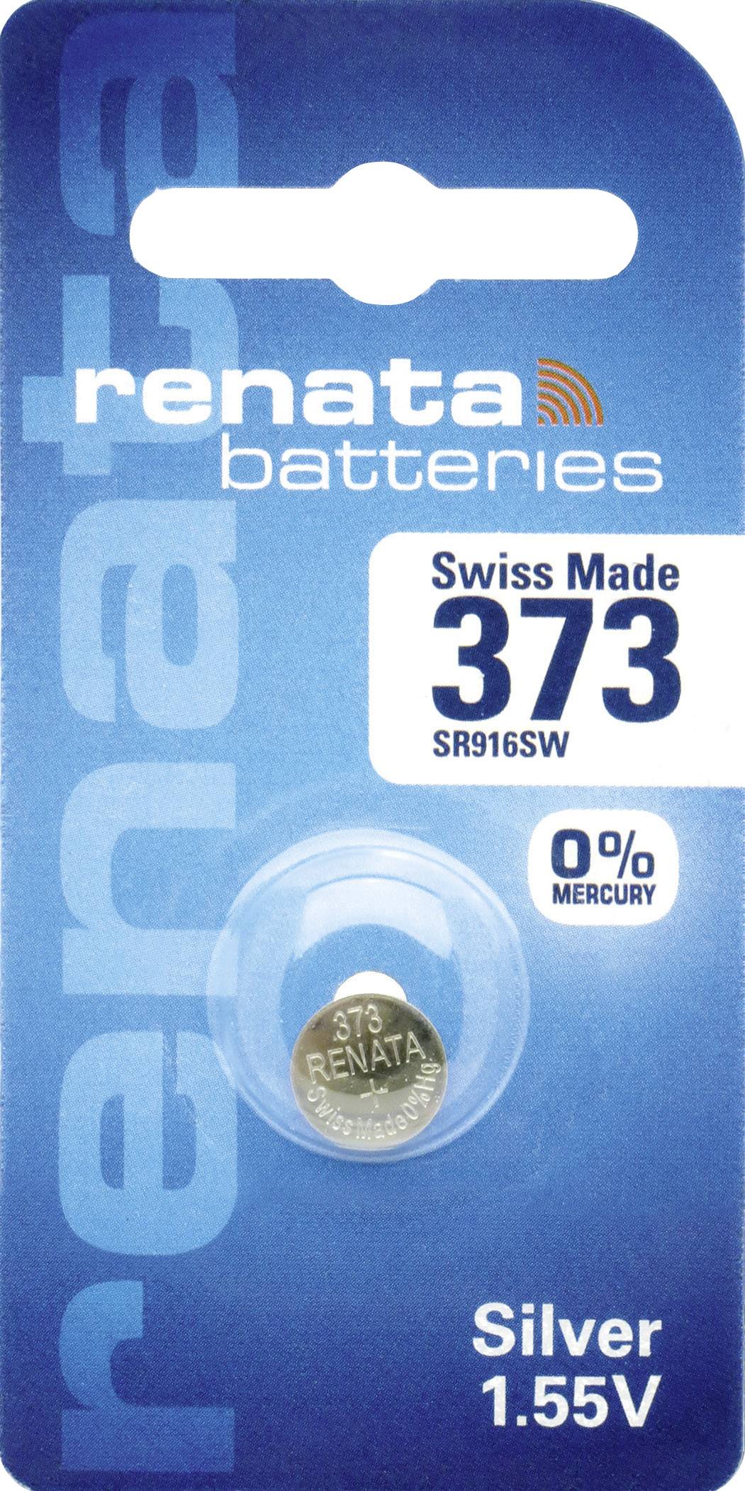 Renata Knopfzelle 373 1.55V 1 St. 29 mAh Silberoxid