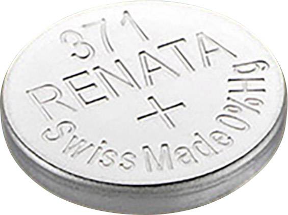 Renata Knopfzelle 371 1.55 V 1 St. 35 mAh Silberoxid SR69