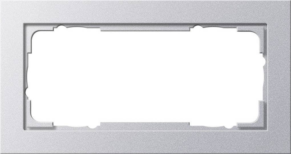 GIRA Rahmen System 55, Standard 55, E2, Event, Event Klar, Event Opak, Esprit, ClassiX Aluminium 1002 25 1 St.