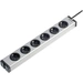 Ehmann 0600x00062031 Steckdosenleiste 6fach Aluminium Schutzkontakt 1St. Ehmann 0600x00062031 Steckdosenleiste 6fach Aluminium Schutzkontakt 1St.