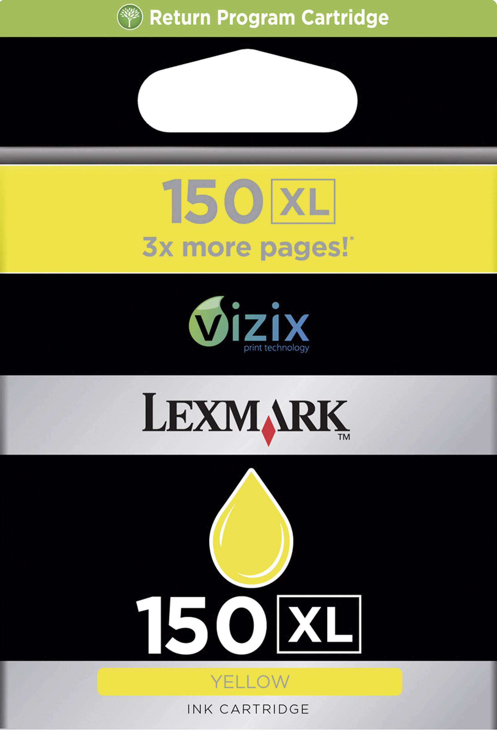 Rückgabe-Tintenpatrone Lexmark 14N1618E PRO715 gelb