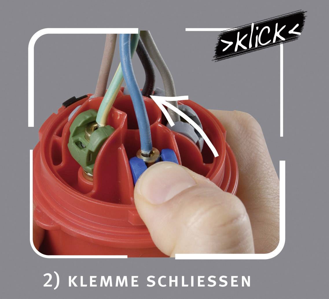 PCE 013-6ttx CEE-CARA Stecker 16A 3polig 230V 1St.