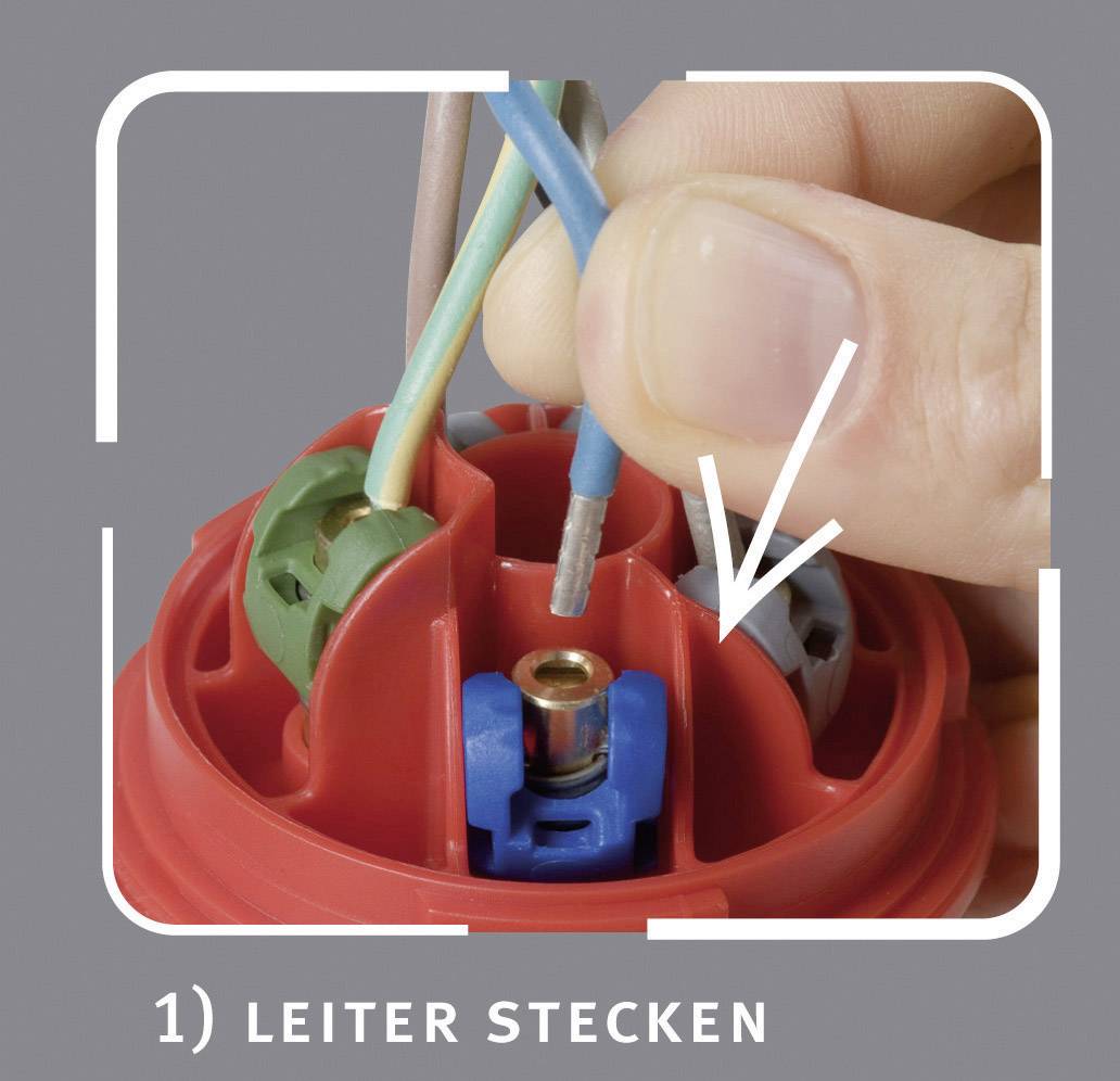 PCE 013-6ttx CEE-CARA Stecker 16A 3polig 230V 1St.