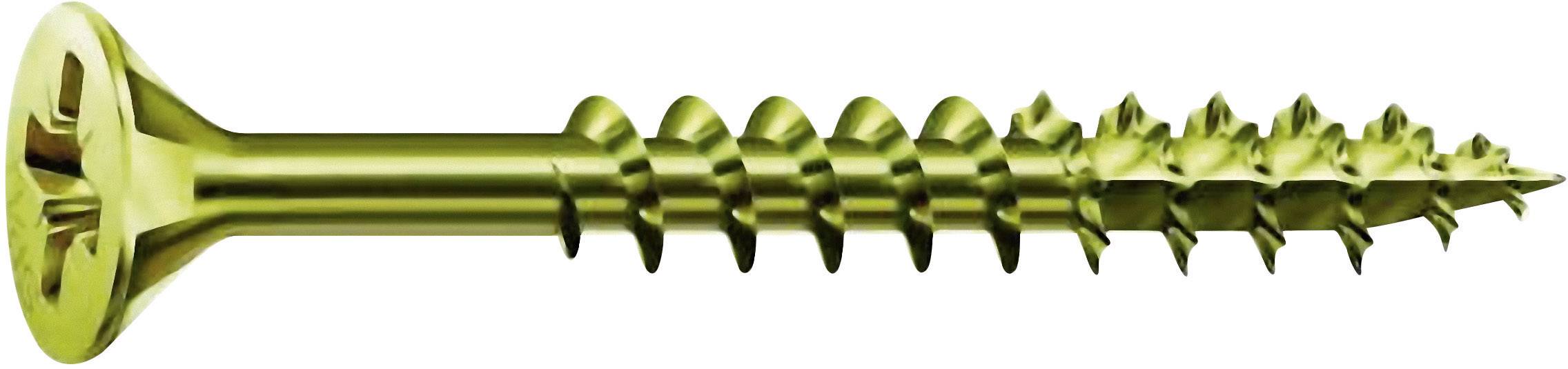 0291020500805 Holzschraube 5 mm 80 mm Kreuzschlitz Pozidriv verzinkt 200 St.