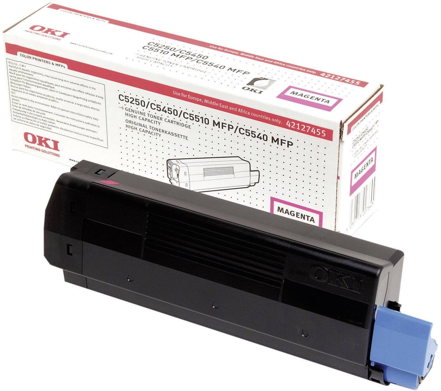 OKI Toner 42127455 Original Magenta 5000 Seiten 42127455