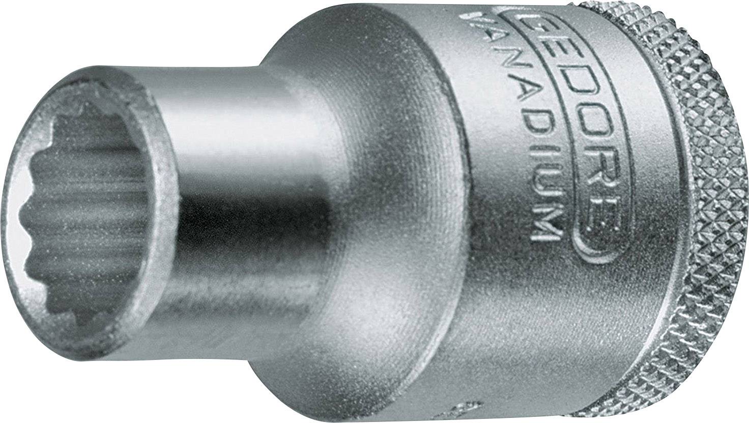 Steckschlüsseleinsatz D 19 1/2 Zoll 12-kant SW 17mm L.39,5mm GEDORE