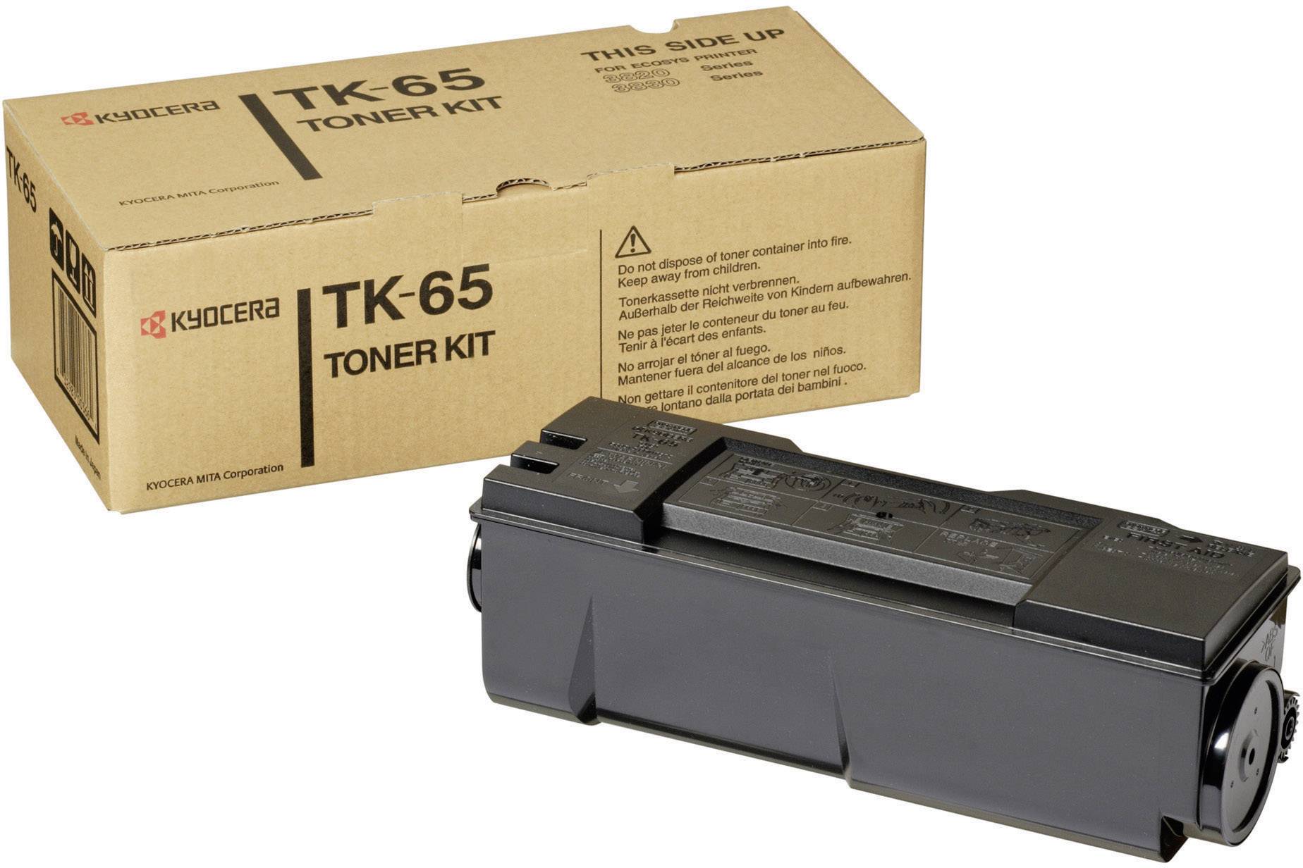 Kyocera TK 65 - Schwarz - Original - Tonerpatrone - für FS-3820DN, 3820DN/KL3, 3820DTN, 3820N, 3820TN, 3830DN, 3830DTN, 3830DTN/KL3, 3830N, 3830TN