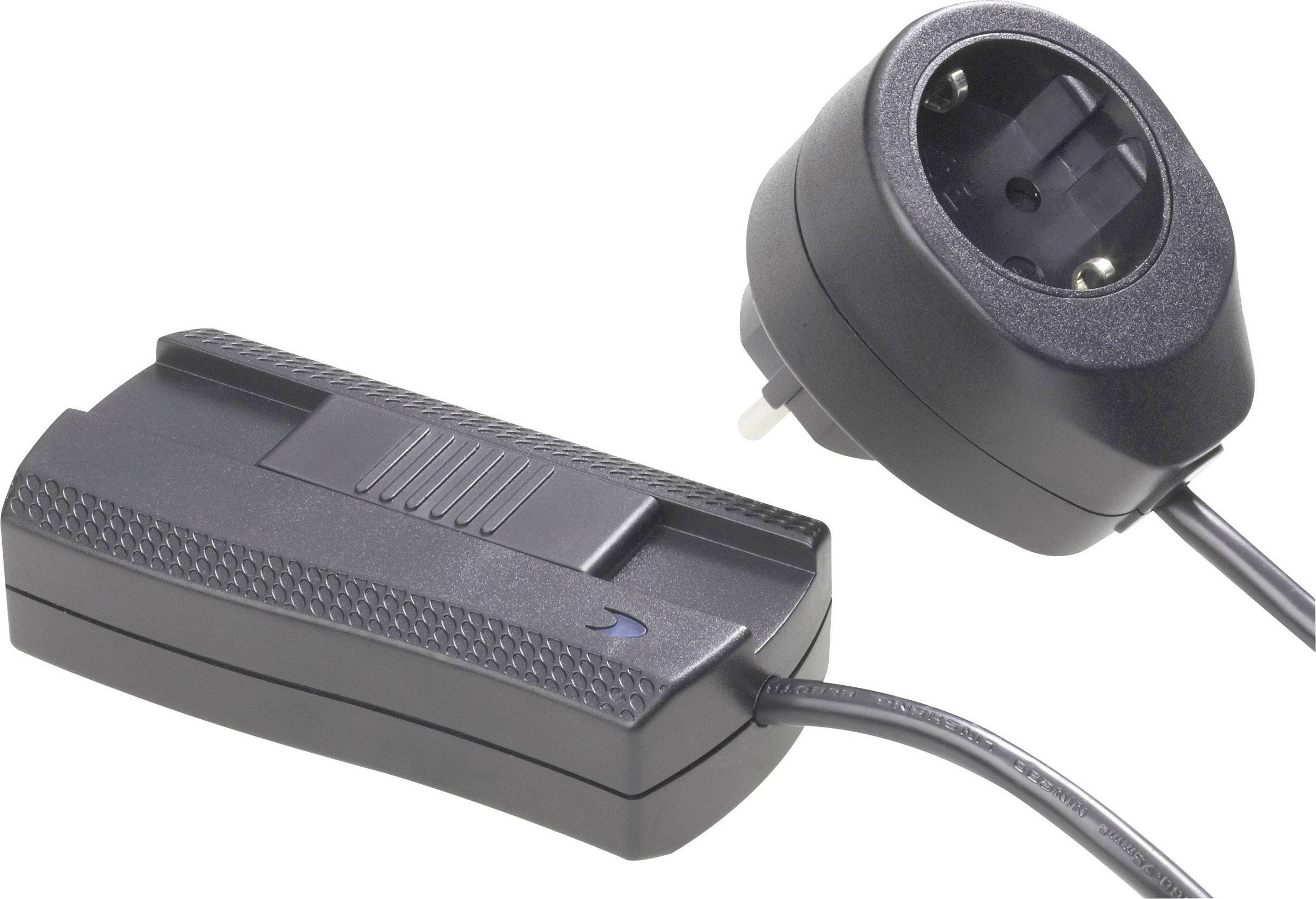 GAO 0784 Dimm-Adapter Geeignet für Leuchtmittel: Glühlampe, Halogenlampe Schwarz