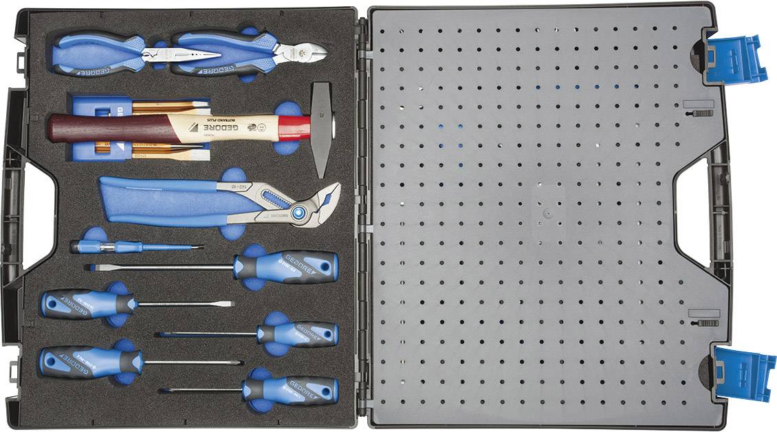 Gedore TOURING 6600780 Werkzeugset Handwerker im Koffer 49teilig