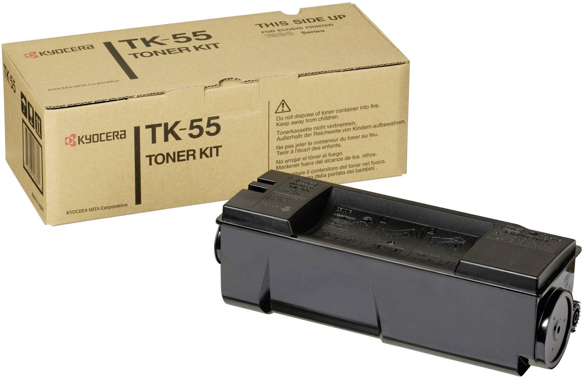Kyocera TK 55 - Schwarz - Original - Tonerpatrone - für FS-1920, 1920D, 1920D/KL3, 1920DN, 1920DN/KL3, 1920DTN, 1920N, 1920T, 1920TN