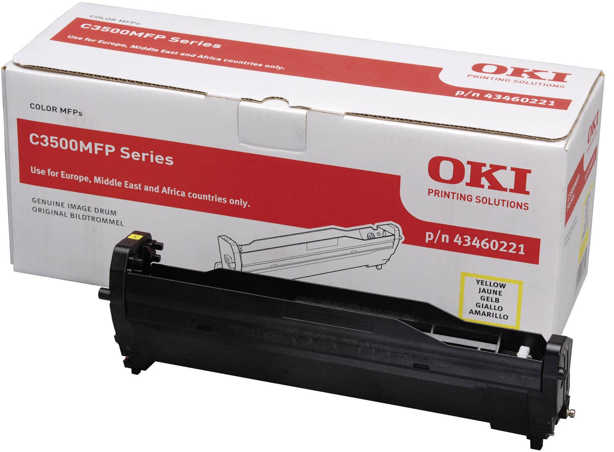 OKI Trommel 43460221 Original Gelb 15000 Seiten 43460221