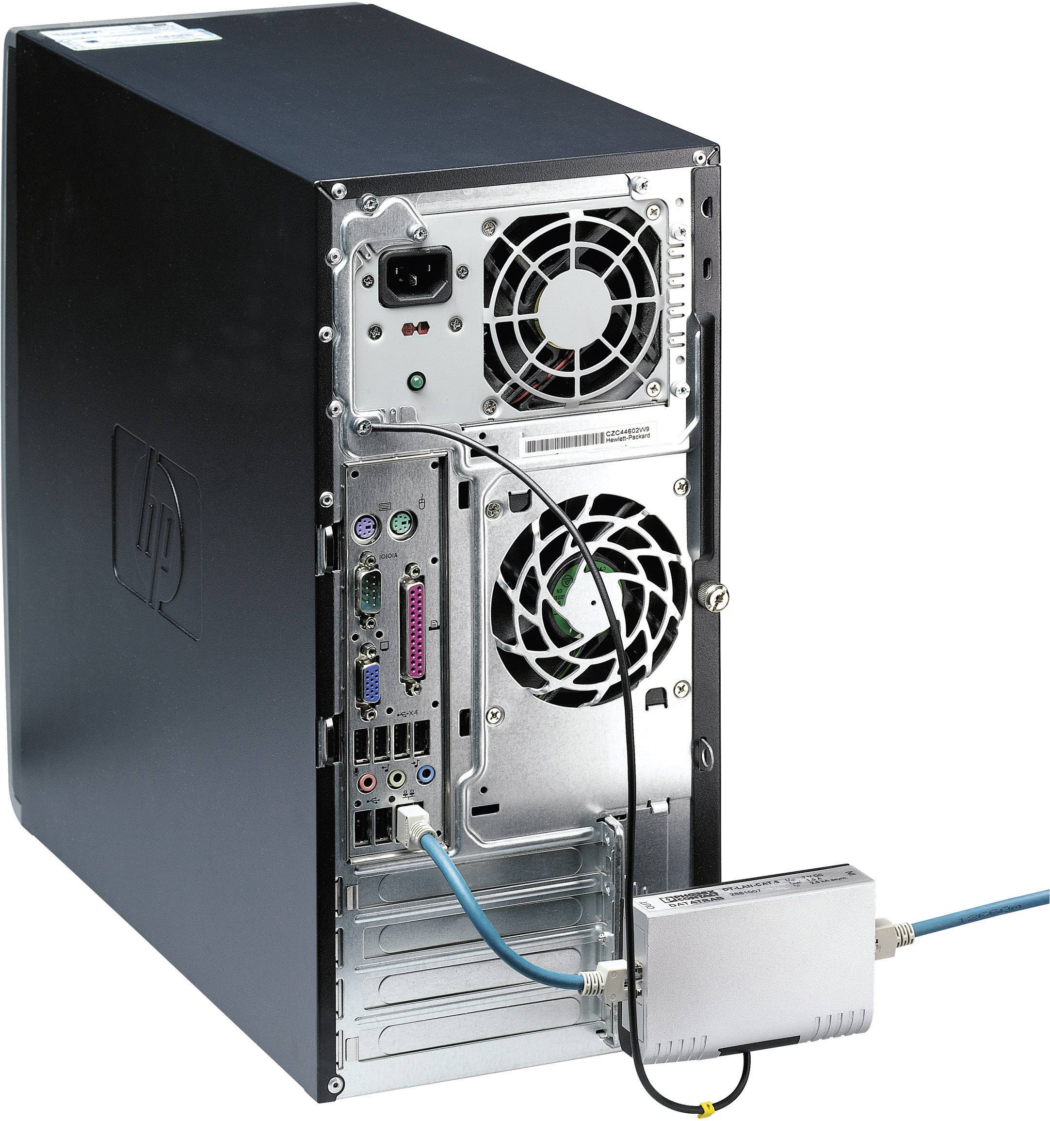 Phoenix Contact 2881007 DT-LAN-CAT.6+ Überspannungsschutz-Zwischenstecker Überspannungsschutz für: Verteilerschrank, Netzwerk (RJ45) 2 kA 1 St.