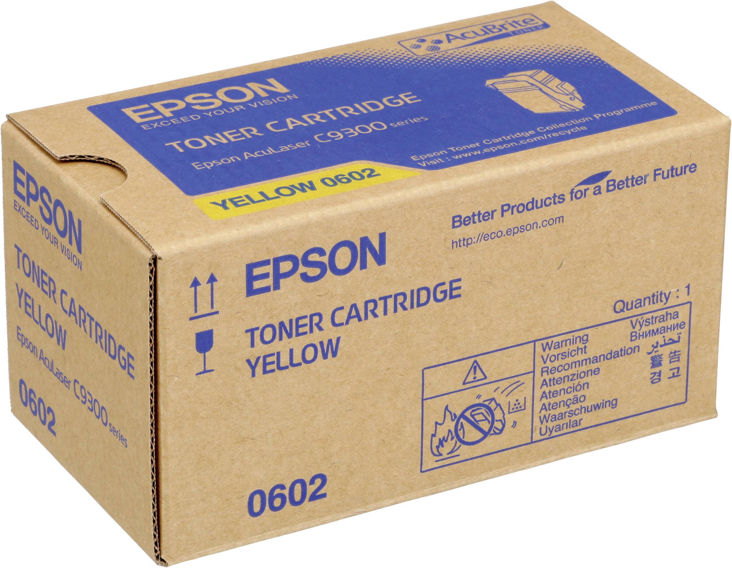 Epson Toner S050602 Original Gelb 7500 Seiten C13S050602