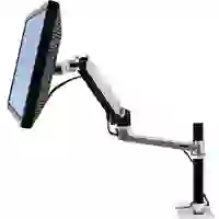 Ergotron LX Arm Tall Desk Mount 1fach Monitor-Tischhalterung 25,4 cm (10") - 81,3 cm (32") Aluminium Höhenverstellbar, Neigbar, Schwenkbar Ergotron LX Arm Tall Desk Mount 1fach Monitor-Tischhalterung 25,4 cm (10") - 81,3 cm (32") Aluminium Höhenverstellbar, Neigbar, Schwenkbar